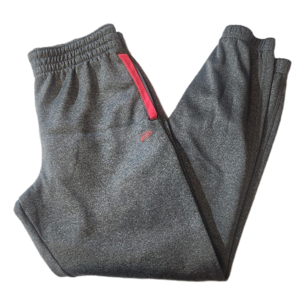 Pro Player Gray‎ Sweatpants with Red Accent
